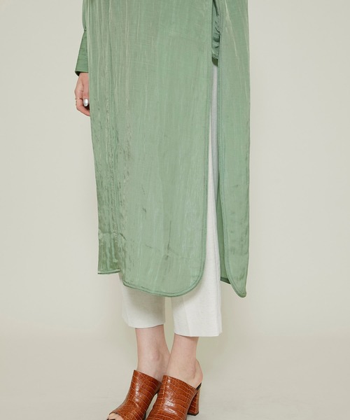 ミラノ発❣️日本未入荷ブランド‼️la kore スパンコール テーラードジャケット 配色ステッチシアーテーラードジャケット ／日本製 | HIROKO