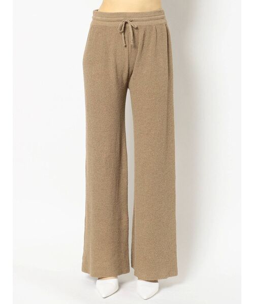 GYDA（ジェイダ）の「【SETUP着用可】H/Wワイドパイルニットパンツ（その他パンツ・レディース・ベージュ/チャコールグレー・FREE）」の20枚目の写真