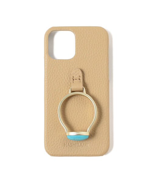 Ray BEAMS（レイビームス）の「【WEB限定】Hashibami / iPhone12・12pro ストーン付き ケース（スマホケース/カバー・レディース・グレイッシュブルー/グレー/ホワイト系その他/ピンクベージュ/ベージュ/グレー系その他/ダークブラウン/ラベンダー/ミント/オレンジ/ブラウン系その他5・ONE SIZE）」の6枚目の写真