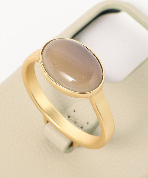 Ray BEAMS（レイビームス）の「【WEB限定】Hashibami / iPhone12・12pro ストーン付き ケース（スマホケース/カバー・レディース・グレイッシュブルー/グレー/ホワイト系その他/ピンクベージュ/ベージュ/グレー系その他/ダークブラウン/ラベンダー/ミント/オレンジ/ブラウン系その他5・ONE SIZE）」の14枚目の写真