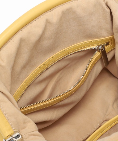 SLOBE IENA（スローブイエナ）の「【ADD CULUMN/アドカラム】PUFF CLASPショルダーバッグ◆（ショルダーバッグ・レディース・ホワイト/イエロー・FREE）」の12枚目の写真