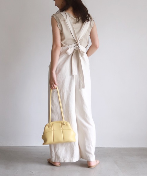 SLOBE IENA（スローブイエナ）の「【ADD CULUMN/アドカラム】PUFF CLASPショルダーバッグ◆（ショルダーバッグ・レディース・ホワイト/イエロー・FREE）」の19枚目の写真