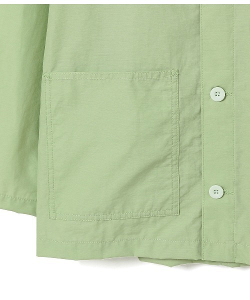 PHEENY（フィーニー）の「【PHEENY】Nylon cotton grosgrain coverall jacket（その他アウター・レディース・グリーン/ピンク・FREE）」の8枚目の写真