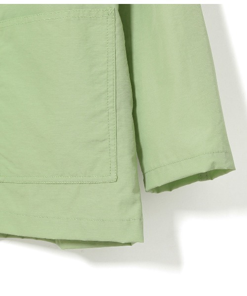 PHEENY（フィーニー）の「【PHEENY】Nylon cotton grosgrain coverall jacket（その他アウター・レディース・グリーン/ピンク・FREE）」の9枚目の写真