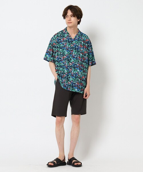 THE SHOP TK (ザ ショップ ティーケー )の「◆シワになりにくいボタニカルプリントシャツ(シャツ/ブラウス・メンズ・アイボリー系/サックスブルー系/グレー系3/グリーン系その他5・02/03/04)」の8枚目の写真