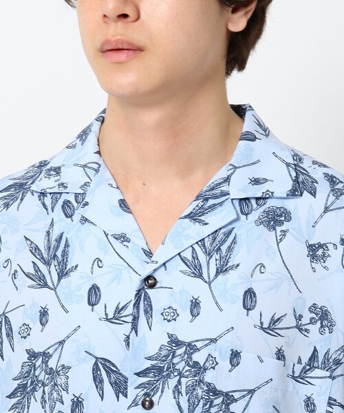 THE SHOP TK (ザ ショップ ティーケー )の「◆シワになりにくいボタニカルプリントシャツ(シャツ/ブラウス・メンズ・アイボリー系/サックスブルー系/グレー系3/グリーン系その他5・02/03/04)」の15枚目の写真
