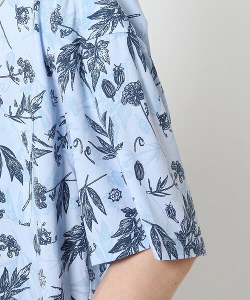 THE SHOP TK (ザ ショップ ティーケー )の「◆シワになりにくいボタニカルプリントシャツ(シャツ/ブラウス・メンズ・アイボリー系/サックスブルー系/グレー系3/グリーン系その他5・02/03/04)」の16枚目の写真