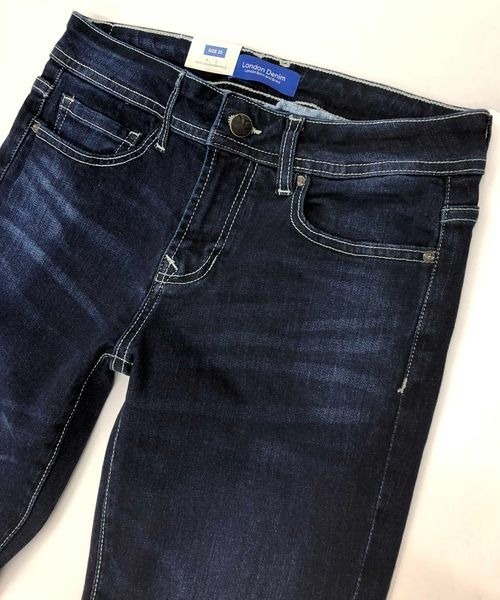 London Denim(ロンドンデニム)の「【MAYFAIR Low-Rise Skinny】ストレッチデニム / ローライズ スキニ- デニム(デニムパンツ・レディース・ライトブルー/インディゴブルー/ダークインディゴブルー・46/48/50/52)」の7枚目の写真