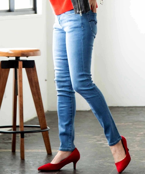 London Denim(ロンドンデニム)の「【MAYFAIR Low-Rise Skinny】ストレッチデニム / ローライズ スキニ- デニム(デニムパンツ・レディース・ライトブルー/インディゴブルー/ダークインディゴブルー・46/48/50/52)」の15枚目の写真