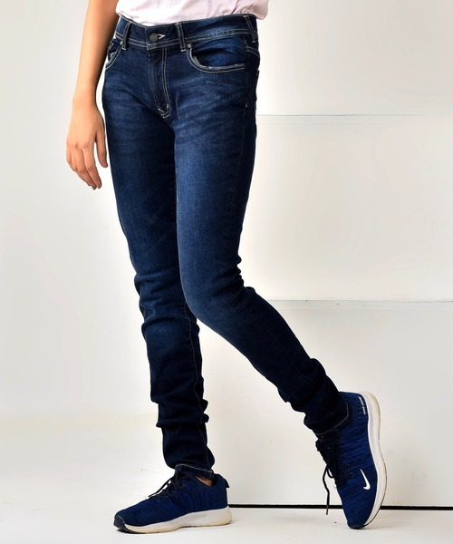 London Denim(ロンドンデニム)の「【MAYFAIR Low-Rise Skinny】ストレッチデニム / ローライズ スキニ- デニム(デニムパンツ・レディース・ライトブルー/インディゴブルー/ダークインディゴブルー・46/48/50/52)」の17枚目の写真