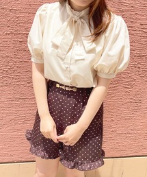 取り外しボウタイブラウス【ZOZOTOWN限定アイテム】