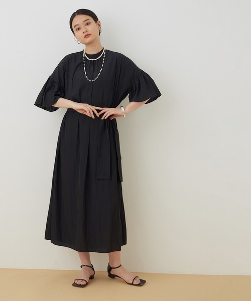 セール ヴィンテージデシンマキシワンピース ワンピース Adam Et Rope アダムエロペ のファッション通販 Zozotown