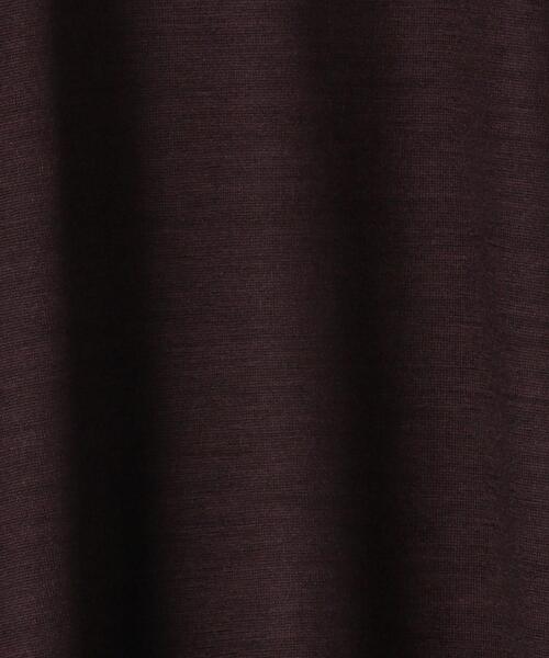 tsuki.s（ツキドットエス）の「＜tsuki.s（ツキドットエス）＞ ウールテンジク クルーネック（Tシャツ/カットソー・メンズ・ダークブラウン/ネイビー・SMALL/MEDIUM/LARGE）」の7枚目の写真