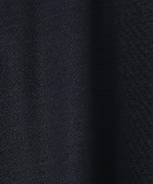 tsuki.s（ツキドットエス）の「＜tsuki.s（ツキドットエス）＞ ウールテンジク クルーネック（Tシャツ/カットソー・メンズ・ダークブラウン/ネイビー・SMALL/MEDIUM/LARGE）」の8枚目の写真