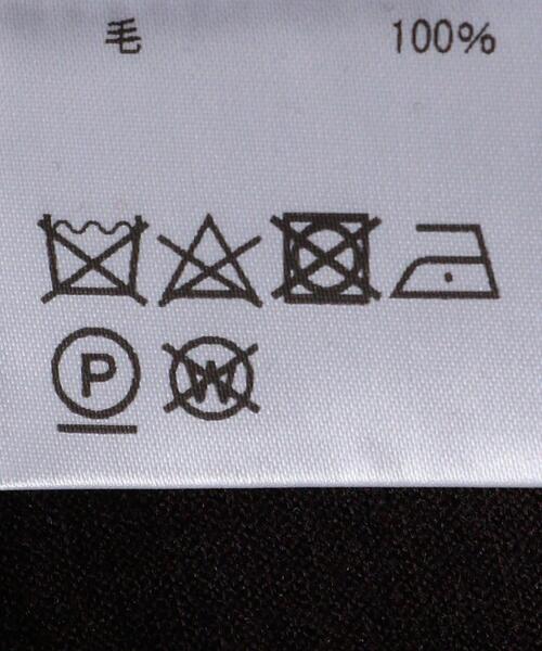 tsuki.s（ツキドットエス）の「＜tsuki.s（ツキドットエス）＞ ウールテンジク クルーネック（Tシャツ/カットソー・メンズ・ダークブラウン/ネイビー・SMALL/MEDIUM/LARGE）」の9枚目の写真