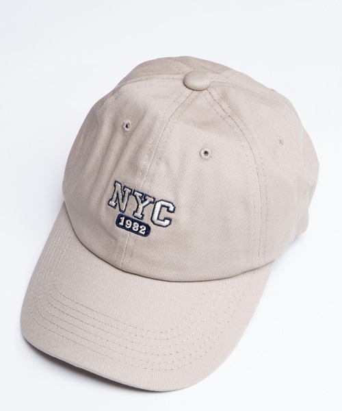 WEGO（ウィゴー）の「WEGO/カレッジロゴローキャップ（キャップ・レディース・オフホワイト/ネイビー/ベージュ/ブラック/オレンジ・FREE）」の8枚目の写真