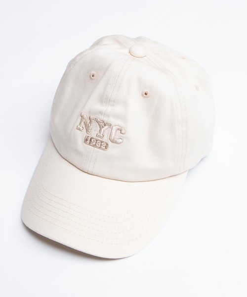 WEGO（ウィゴー）の「WEGO/カレッジロゴローキャップ（キャップ・レディース・オフホワイト/ネイビー/ベージュ/ブラック/オレンジ・FREE）」の13枚目の写真