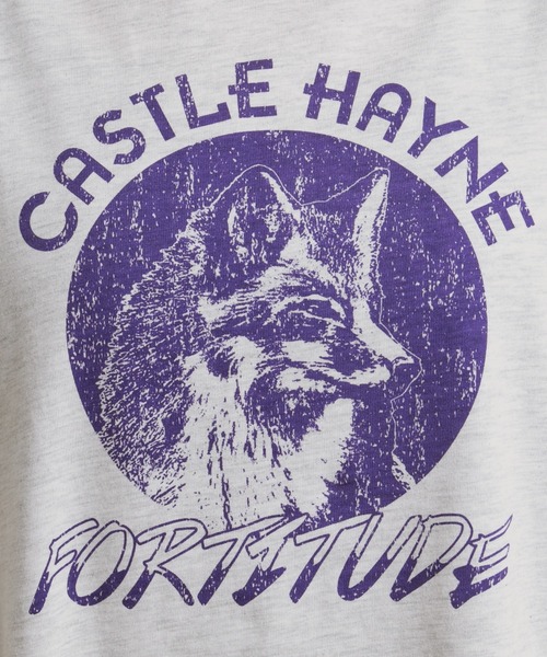 kutir(クティール)の「FOXプリントTシャツ(Tシャツ/カットソー・レディース・パープル/グリーン/オートミール・FREE)」の21枚目の写真