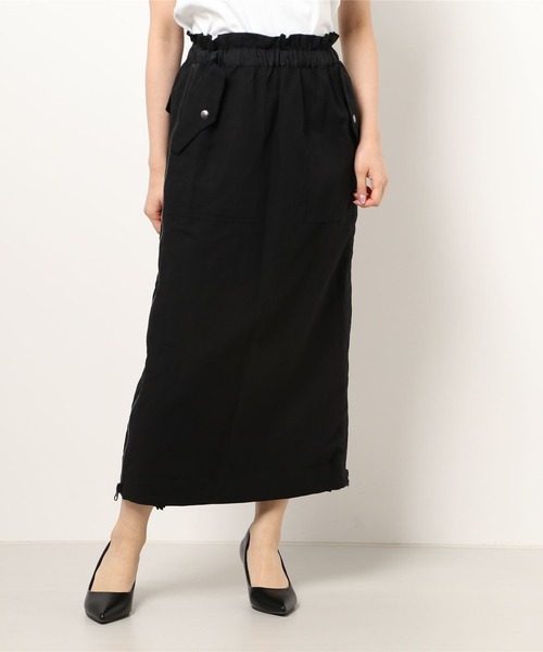 美品✨ジネス サイドジップアッププリーツスカート 38 ブラック レディース 美品✨ジネス サイドジップアッププリーツスカート 38 ブラック