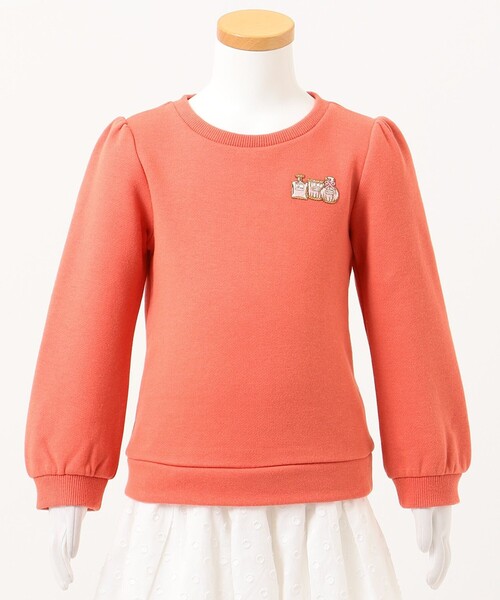 【WEB限定/110-140cm】フラッフィ－ツイル トレーナー