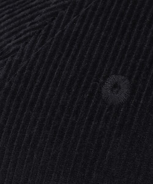 OPAQUE.CLIP（オペークドットクリップ）の「◆newhattan コーデュロイキャップ（キャップ・レディース・ダークグレー/ブラック/キャメル・00）」の8枚目の写真