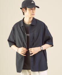 green label relaxing | ＜green label relaxing＞TWウォッシャブルトロ Wステッチ シャツ -ストレッチ-(シャツ/ブラウス)