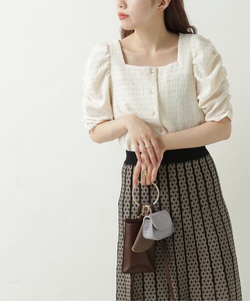 RAY CASSIN（レイカズン）の「マルチリングバッグ（ショルダーバッグ・レディース・キナリ/ブラック/ブラウン・FREE）」の14枚目の写真