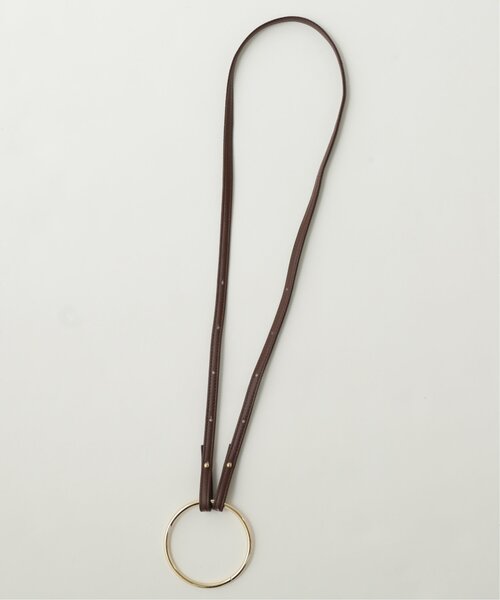 RAY CASSIN（レイカズン）の「マルチリングバッグ（ショルダーバッグ・レディース・キナリ/ブラック/ブラウン・FREE）」の20枚目の写真