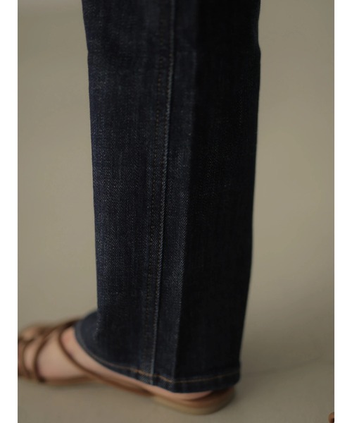 rem closet（レムクローゼット）の「ストレートハイライズデニム（デニムパンツ・レディース・ブルー系その他/ワンウォッシュ・1/0）」の8枚目の写真