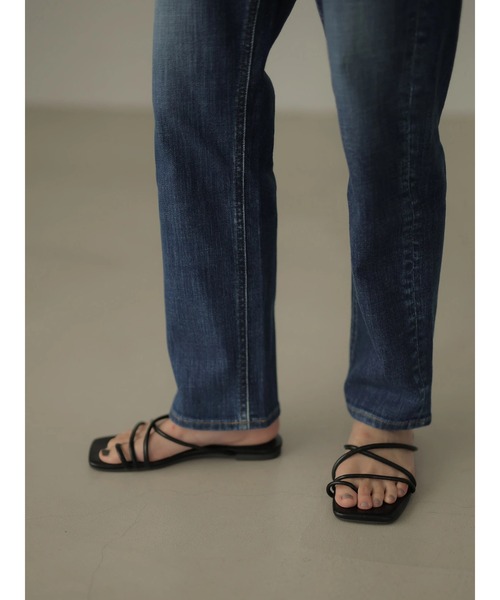 rem closet（レムクローゼット）の「ストレートハイライズデニム（デニムパンツ・レディース・ブルー系その他/ワンウォッシュ・1/0）」の19枚目の写真