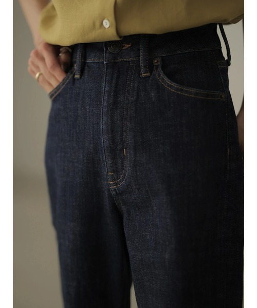 rem closet（レムクローゼット）の「ストレートハイライズデニム（デニムパンツ・レディース・ブルー系その他/ワンウォッシュ・1/0）」の7枚目の写真