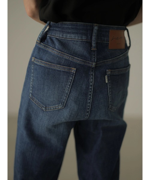 rem closet（レムクローゼット）の「ストレートハイライズデニム（デニムパンツ・レディース・ブルー系その他/ワンウォッシュ・1/0）」の17枚目の写真