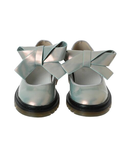 merry jenny（メリージェニー）の「auroraリボンラバーシューズ（パンプス・レディース・ブラック/グレー/アイボリー/ブルー・SMALL/MEDIUM/LARGE）」の12枚目の写真