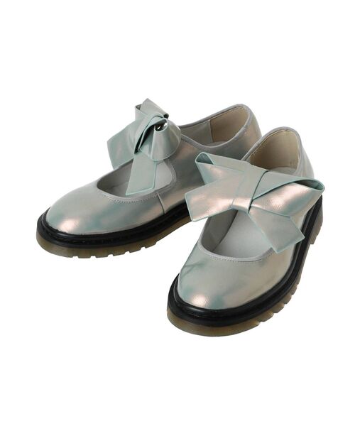 merry jenny（メリージェニー）の「auroraリボンラバーシューズ（パンプス・レディース・ブラック/グレー/アイボリー/ブルー・SMALL/MEDIUM/LARGE）」の15枚目の写真