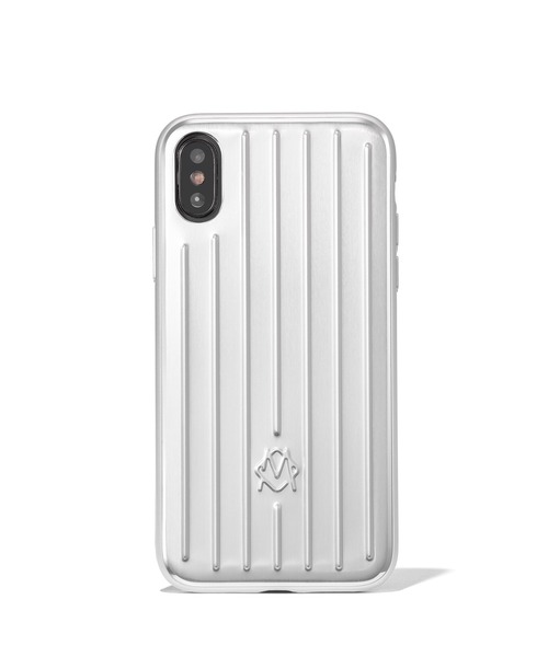 RIMOWA(リモワ)の「RIMOWA アルミニウム iPhone XS ケース(スマホケース/カバー・メンズ・シルバー・F)」の1枚目の写真