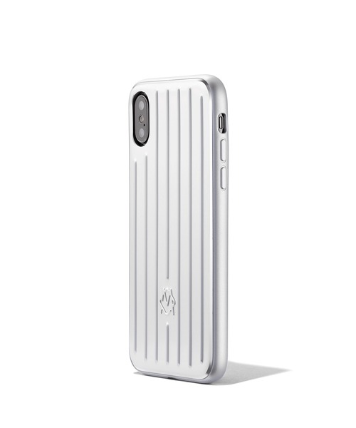 RIMOWA(リモワ)の「RIMOWA アルミニウム iPhone XS ケース(スマホケース/カバー・メンズ・シルバー・F)」の2枚目の写真