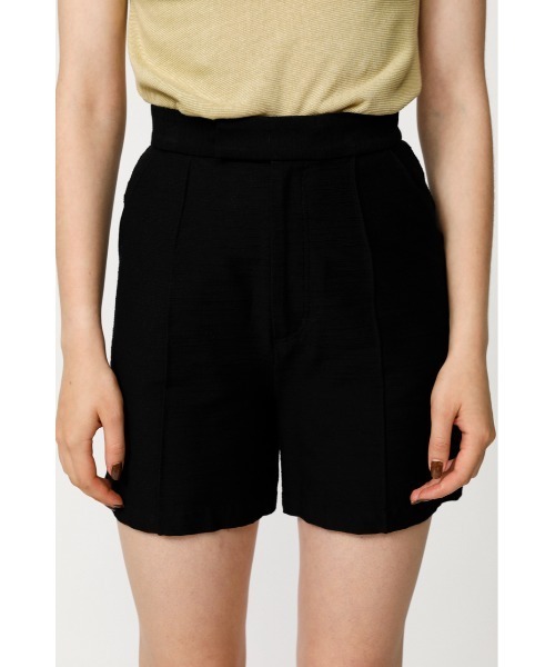 SLY(スライ)の「RAM LEO HW PIN TUCK S/PT レオパードピンタック ショートパンツ(スラックス・レディース・マルチ/ブラック・1/2/0)」の5枚目の写真