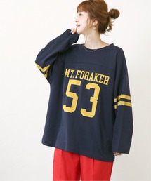 Simplicite | FOOTBALL BIG TEE◆(Tシャツ/カットソー)