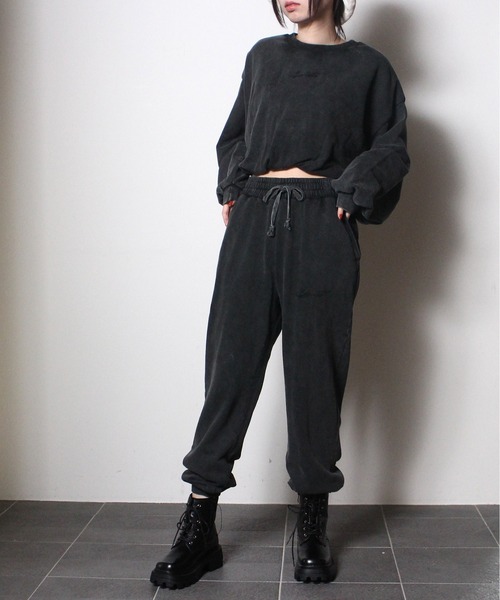 one way(ワンウェイ)の「【oneway Jeans】FASCINATEロゴジョガーパンツ(その他パンツ・レディース・ライトグレー/ブラック/ライトブラウン・FREE)」の2枚目の写真