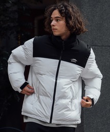 【OUTDOOR PRODUCTS/アウトドアプロダクツ】撥水防風ストレッチ耐水圧10000mmスタンド中綿 ジャケット　ワンポイントブランドロゴ