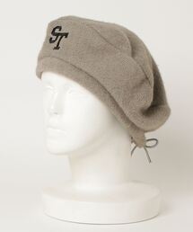 SUPERTHANKS | 【SUPERTHANKS】COLLEGE LOGO BOA BELET(ハンチング/ベレー帽)