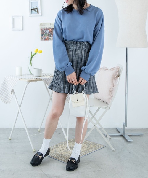 WEGO（ウィゴー）の「WEGO/マルチリング巾着ポシェット（ショルダーバッグ・レディース・ホワイト/グリーン/ブラック・FREE）」の17枚目の写真