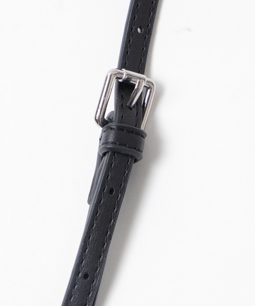 WEGO（ウィゴー）の「WEGO/マルチリング巾着ポシェット（ショルダーバッグ・レディース・ホワイト/グリーン/ブラック・FREE）」の10枚目の写真