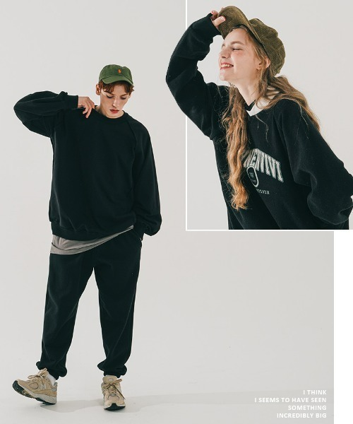 WV PROJECT（ダブリューブイプロジェクト）の「WV PROJECT(ダブリューブイプロジェクト) / リバーシブルクルーネックスウェット EASY REVERSIBLE SWEATSHIRT（スウェット・メンズ・ブラック/グレー/オートミール・S/M/L）」の7枚目の写真