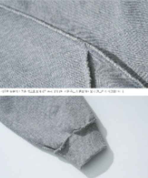 WV PROJECT（ダブリューブイプロジェクト）の「WV PROJECT(ダブリューブイプロジェクト) / リバーシブルクルーネックスウェット EASY REVERSIBLE SWEATSHIRT（スウェット・メンズ・ブラック/グレー/オートミール・S/M/L）」の14枚目の写真