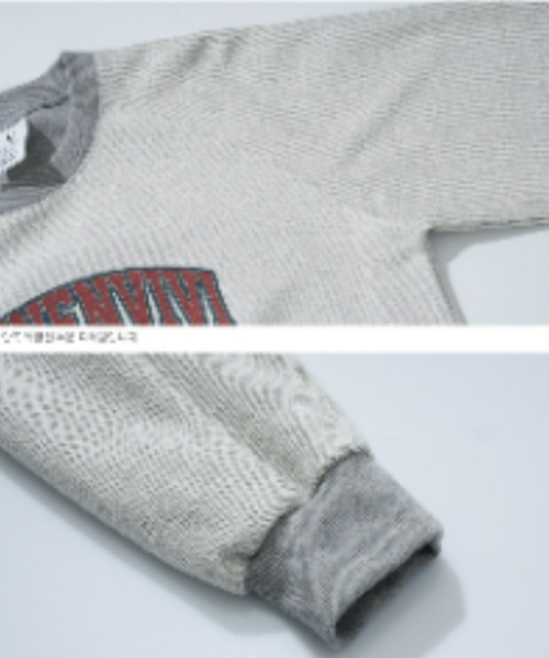 WV PROJECT（ダブリューブイプロジェクト）の「WV PROJECT(ダブリューブイプロジェクト) / リバーシブルクルーネックスウェット EASY REVERSIBLE SWEATSHIRT（スウェット・メンズ・ブラック/グレー/オートミール・S/M/L）」の6枚目の写真