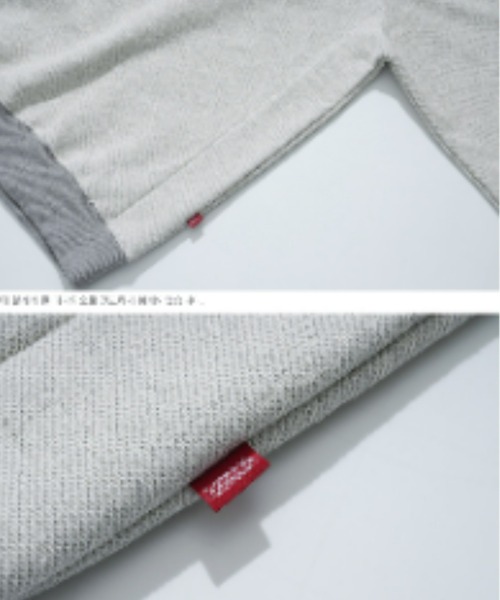 WV PROJECT（ダブリューブイプロジェクト）の「WV PROJECT(ダブリューブイプロジェクト) / リバーシブルクルーネックスウェット EASY REVERSIBLE SWEATSHIRT（スウェット・メンズ・ブラック/グレー/オートミール・S/M/L）」の9枚目の写真