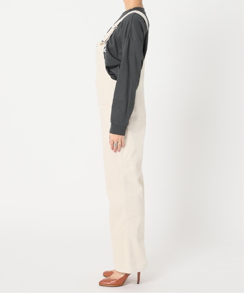 Simplicite（サンプリシテ）の「16ウェルコールサロペット◆（サロペット/オーバーオール・レディース・ブラック/アイボリー・FREE）」の7枚目の写真