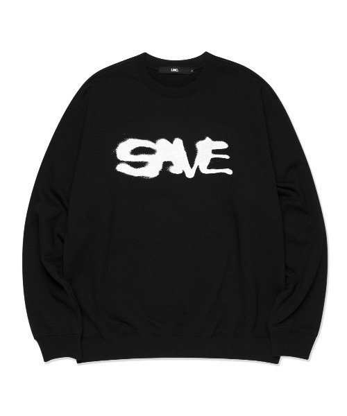 【LMC】SAVE EARTH ORGANIC SWEATSHIRT / エルエムシー セーブ アース ロゴ オーガニック スウェットシャツ