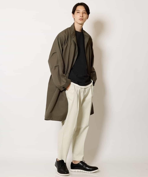 a.v.v（アーヴェヴェ）の「【一枚でもおしゃれ見え】フェイクレイヤードカットソー（Tシャツ/カットソー・メンズ・チャコールグレー/グリーン/ボルドー・46/50/44/48）」の12枚目の写真